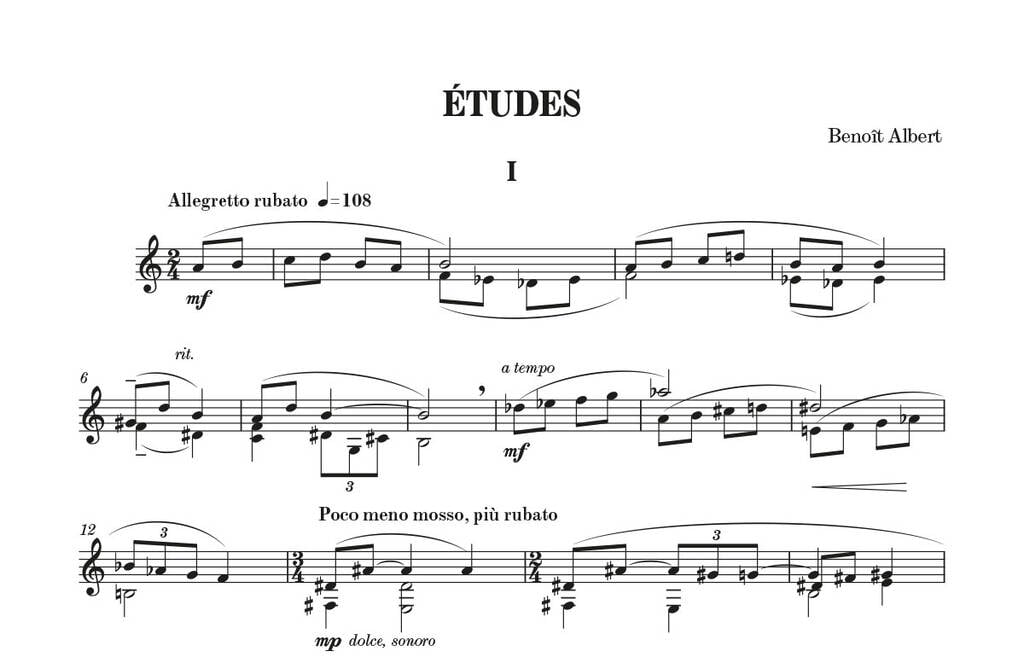 Études, Volume 1